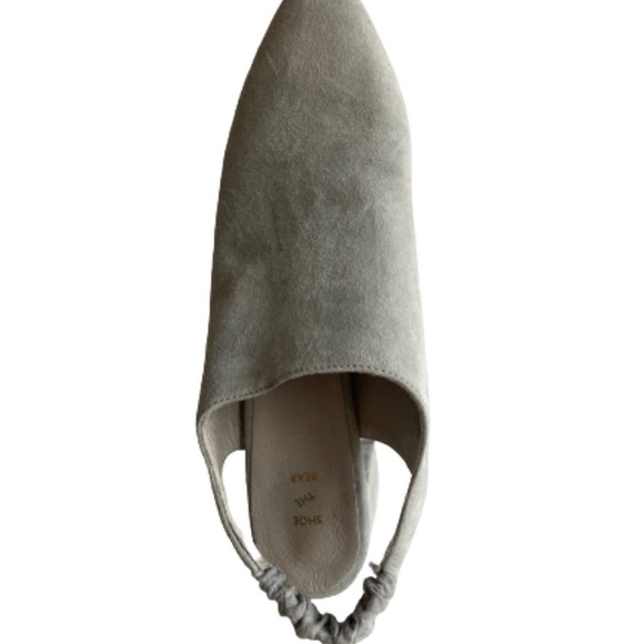 SHOE THE BEAR | pointed toe suede block heel slingbacks NWOT - Picture 3 of 4